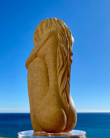 Скульптура под названием "« DANSEUSE » numéro…" - Florence   Duet, Подлинное произведение искусства, Камень