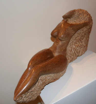 Sculpture intitulée "VOLUPTEE 1" par Florence   Duet, Œuvre d'art originale, Pierre