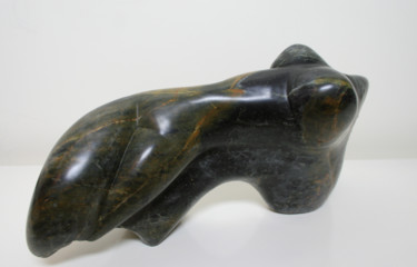 Sculpture titled "FASCINO" by Florence   Duet, Original Artwork, Stone