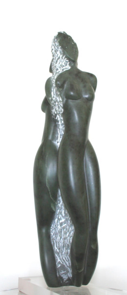 Sculpture titled "GEMELLA 2/3" by Florence   Duet, Original Artwork, Stone
