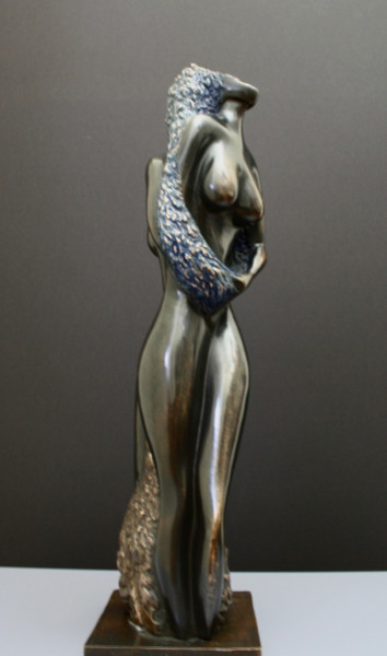 Rzeźba zatytułowany „BRONZE GEMELLA  2/8” autorstwa Florence   Duet, Oryginalna praca, Odlew