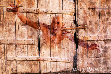 Photographie intitulée "Les Portes 5" par Florent Pacaud, Œuvre d'art originale, Photographie manipulée