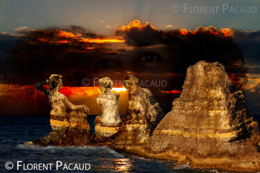 Arts numériques intitulée "Le Mythe de Méduse" par Florent Pacaud, Œuvre d'art originale, Photographie manipulée