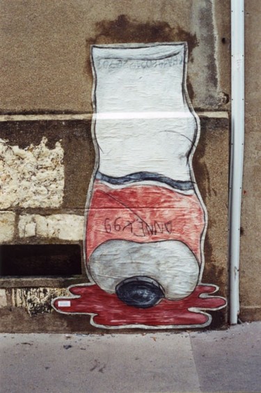 Painting titled "Claes Oldenbourg" by Florent Prudent Cécile Rateau, Original Artwork