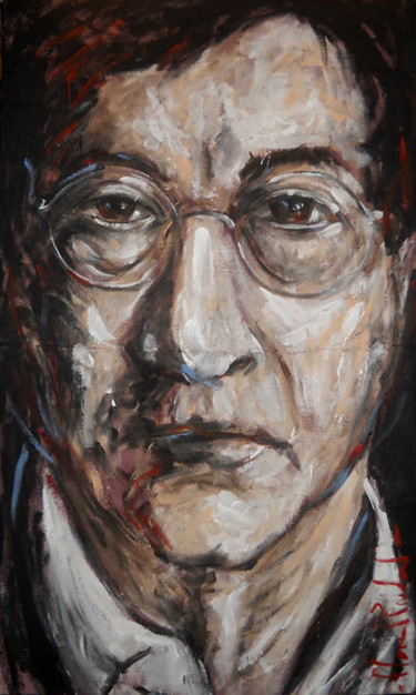 Mahmoud Darwich 82x137 cm ©2015 par Florent PRUDENT