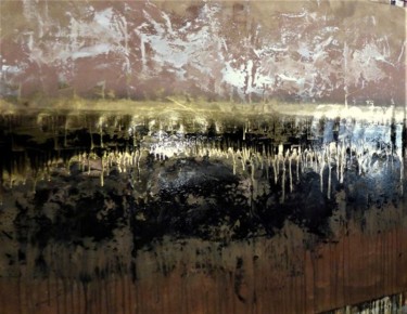 Painting titled "Landscape/Sunrise" by Floria Rey, Original Artwork, Acrylic