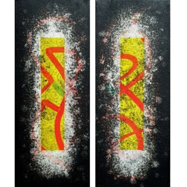 Peinture intitulée "Catalinea" par Florian Thomas, Œuvre d'art originale, Acrylique Monté sur Châssis en bois