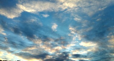 Fotografia intitolato "Azzurro cielo" da Floriana Vittani, Opera d'arte originale, Fotografia non manipolata