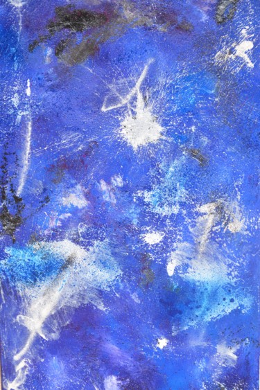 Peinture intitulée "Ciel" par Flojo, Œuvre d'art originale, Acrylique