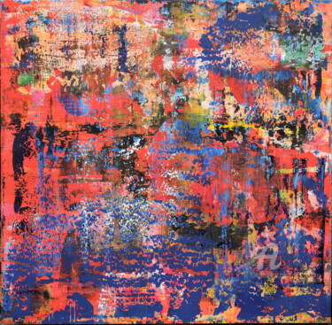 Peinture intitulée "Resonance of gestur…" par Florina Breazu, Œuvre d'art originale, Acrylique