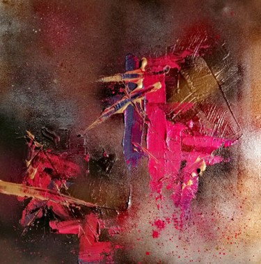 Pittura intitolato "XP1" da Fébé - Art Abstrait, Opera d'arte originale