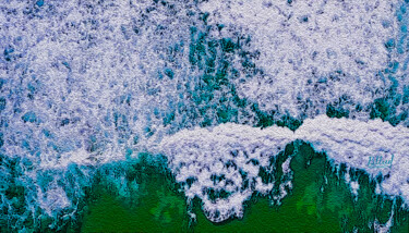 Arts numériques intitulée "Приливная волна" par Vasilij Mischenko, Œuvre d'art originale, Travail numérique 2D
