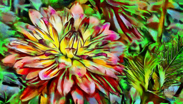 Цифровое искусство под названием "Цветы 0224" - Vasilij Mischenko, Подлинное произведение искусства, 2D Цифровая Работа