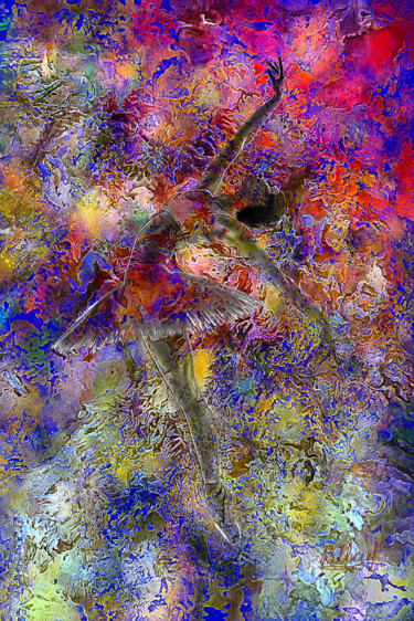 Digitale Kunst getiteld "Балерина 2" door Vasilij Mischenko, Origineel Kunstwerk, 2D Digital Work