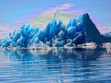 Цифровое искусство под названием "Зимний пейзаж 05" - Vasilij Mischenko, Подлинное произведение искусства, 2D Цифровая Работа