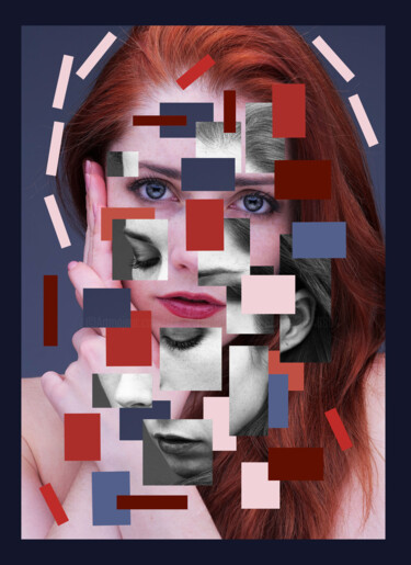 Digitale Kunst mit dem Titel "Anna" von Folker Reinhold Peter Pritsch, Original-Kunstwerk, Digitale Fotografie