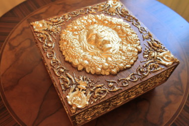 Ремесла под названием "carved jewelry box…" - Dmitri Fomichev, Подлинное произведение искусства, Шкатулки для ювелирных укра…