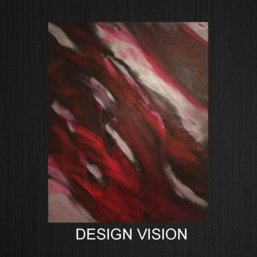 Painting titled "DESIGN VISION" by Loïc Gonzalez, Original Artwork, Acrylic