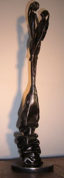 Sculpture intitulée "La Création" par Grégory Amelynck, Œuvre d'art originale, Métaux