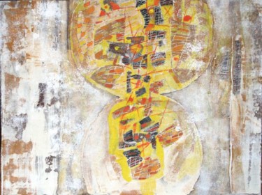 Peinture intitulée "Yellow harmony" par Michel Maréchal, Œuvre d'art originale