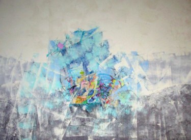 Peinture intitulée "Et si le ciel est v…" par Michel Maréchal, Œuvre d'art originale