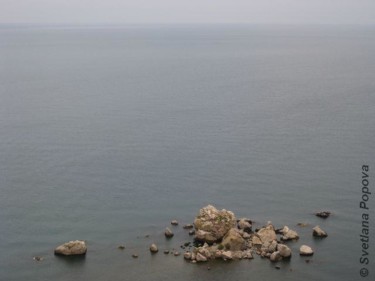 Фотография под названием "Крым. Камни в море…" - Svetlana Popova, Подлинное произведение искусства