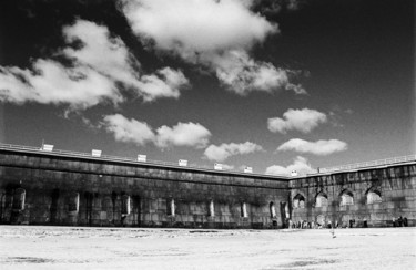 Photography titled ""The fortress. Wint…" by Andrei Korolev, Original Artwork, Analog photography