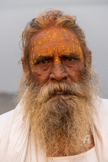 Fotografia intitulada "Indian portrait - 0…" por Robert Agoston, Obras de arte originais, Fotografia digital