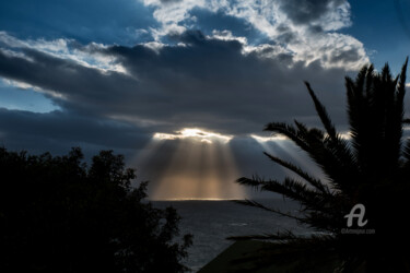 Photography titled "Angry clouds" by Robert Agoston, Original Artwork, Digital Photography