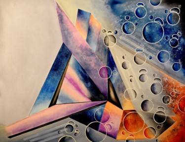 Malerei mit dem Titel "geometria-11.jpg" von Mirta Benavente, Original-Kunstwerk, Acryl