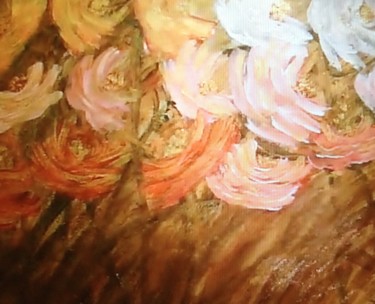 Peinture intitulée "roses" par Fourati Souhaila, Œuvre d'art originale