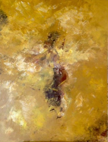 Peinture intitulée "Virevolte" par Patrice Foussat, Œuvre d'art originale, Huile