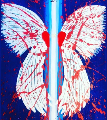 Pittura intitolato "LOST ANGEL" da Fov, Opera d'arte originale, Acrilico