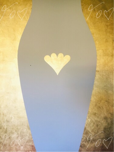 BB55 "GOLD" Peinture intitulée "BB55 "GOLD"" par ⭐️Fov⭐️, Œuvre d'art originale, Acrylique