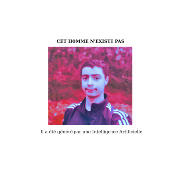 CET HOMME N'EXISTE PAS Digitale Künste mit dem Titel "CET HOMME N'EXISTE…" von Fr125, Original-Kunstwerk, Foto-Montage