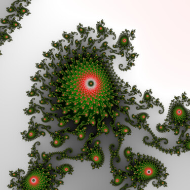 Digitale Kunst getiteld "Walker 2" door Fractal Art By Nitisara, Origineel Kunstwerk, 2D Digital Work