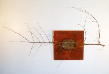 Sculpture titled "nid I 2012 125x70 c…" by Franboiz Ruiz, Original Artwork