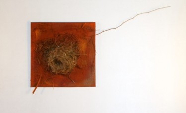 Sculpture titled "nid II" by Franboiz Ruiz, Original Artwork
