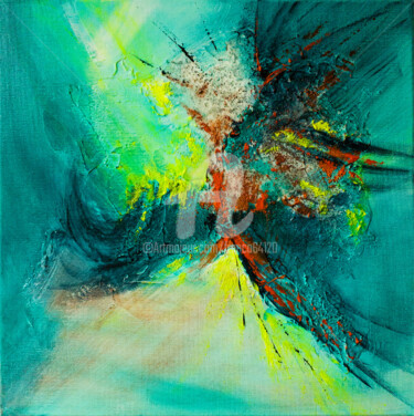 Sphynx Peinture intitulée "Sphynx" par Françoise Dugourd-Caput, Œuvre d'art originale, Acrylique