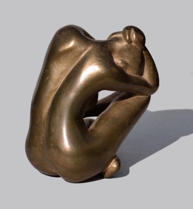 Escultura titulada "Pénélope" por André Réus, Obra de arte original, Bronce