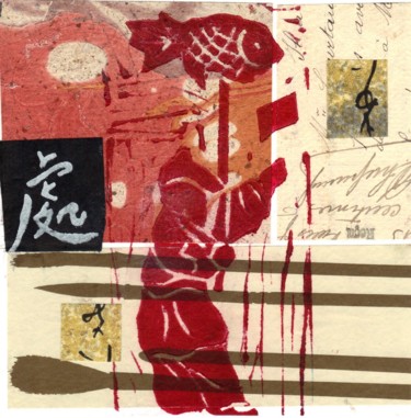 Gravures & estampes intitulée "francedo-cv2015-9.j…" par France Do, Œuvre d'art originale, Linogravures