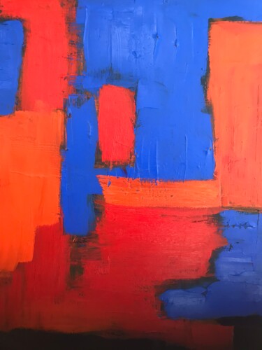 绘画 标题为“colour explosion 3” 由Frances Bildner, 原创艺术品, 丙烯