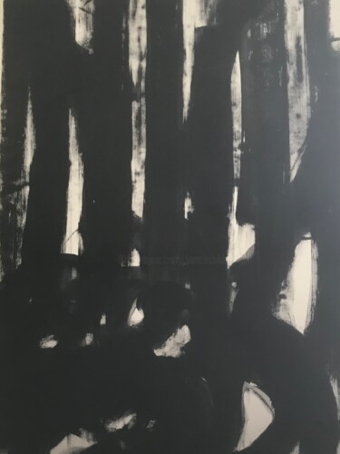 Pittura intitolato "vertical" da Frances Bildner, Opera d'arte originale, Acrilico