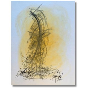 Картина под названием "Archetype" - Francesca Busalla, Подлинное произведение искусства, Древесный уголь