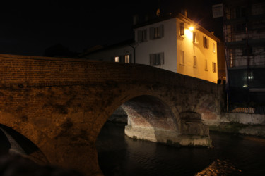 Fotografia intitolato "ponte-s-gerardo-a-m…" da Francesca Camisasca, Opera d'arte originale, Fotografia digitale