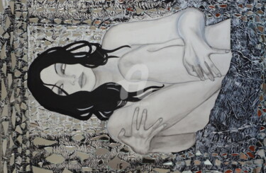 Pintura titulada "respiro" por Francesca Fachechi (KEKI), Obra de arte original, Acrílico