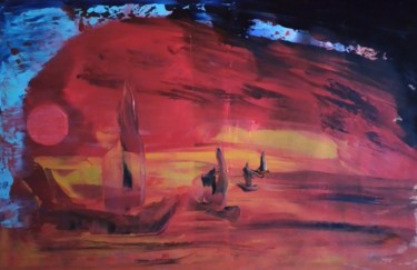 Peinture intitulée "Ritorno" par Francesca Gallusi, Œuvre d'art originale, Acrylique