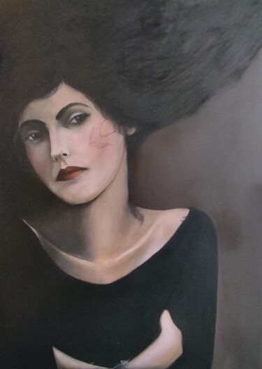 Peinture intitulée "Donna" par Francesca Leoni, Œuvre d'art originale, Acrylique