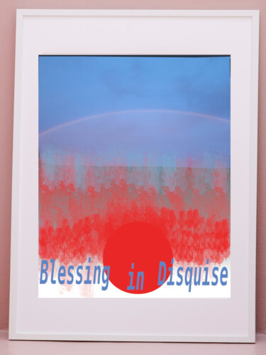 Arts numériques intitulée "Blessing in disguise" par Francesca Manca, Œuvre d'art originale, Impression numérique
