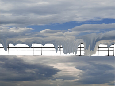Digitale Kunst mit dem Titel "Up in the clouds" von Francesca Manca, Original-Kunstwerk, Digitale Fotografie